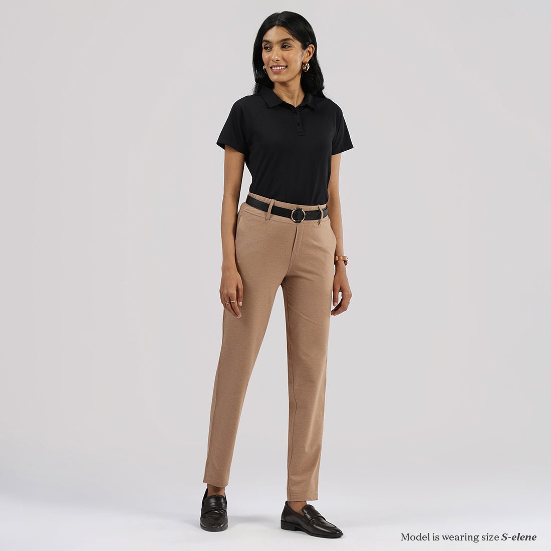 Work-To-Wine Twill Straight Pants - BlissClub