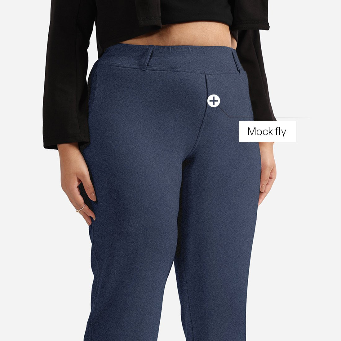Work-To-Wine Twill Straight Pants - BlissClub