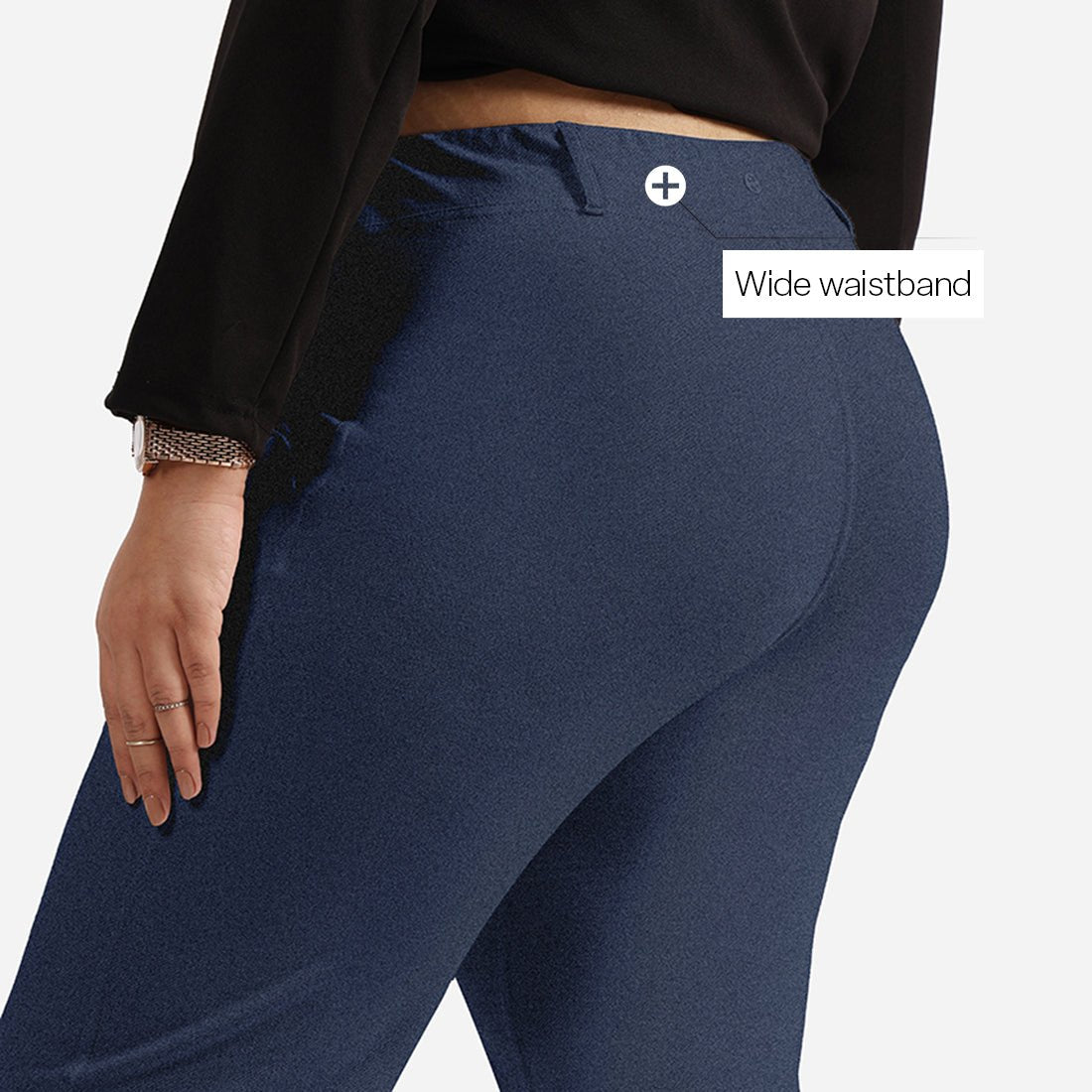 Work-To-Wine Twill Straight Pants - BlissClub