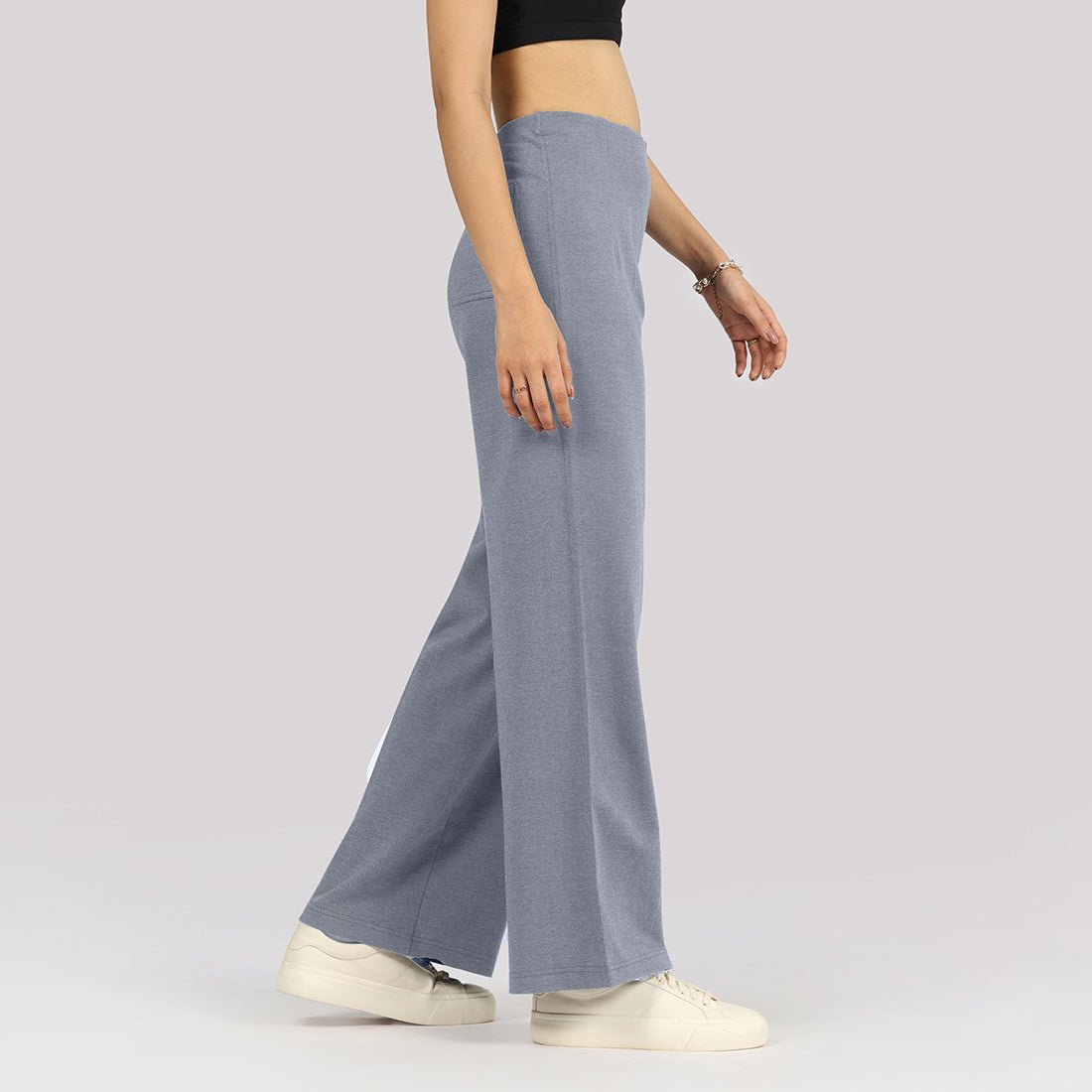 Work-To-Wine Twill Wide Dart Pants - BlissClub