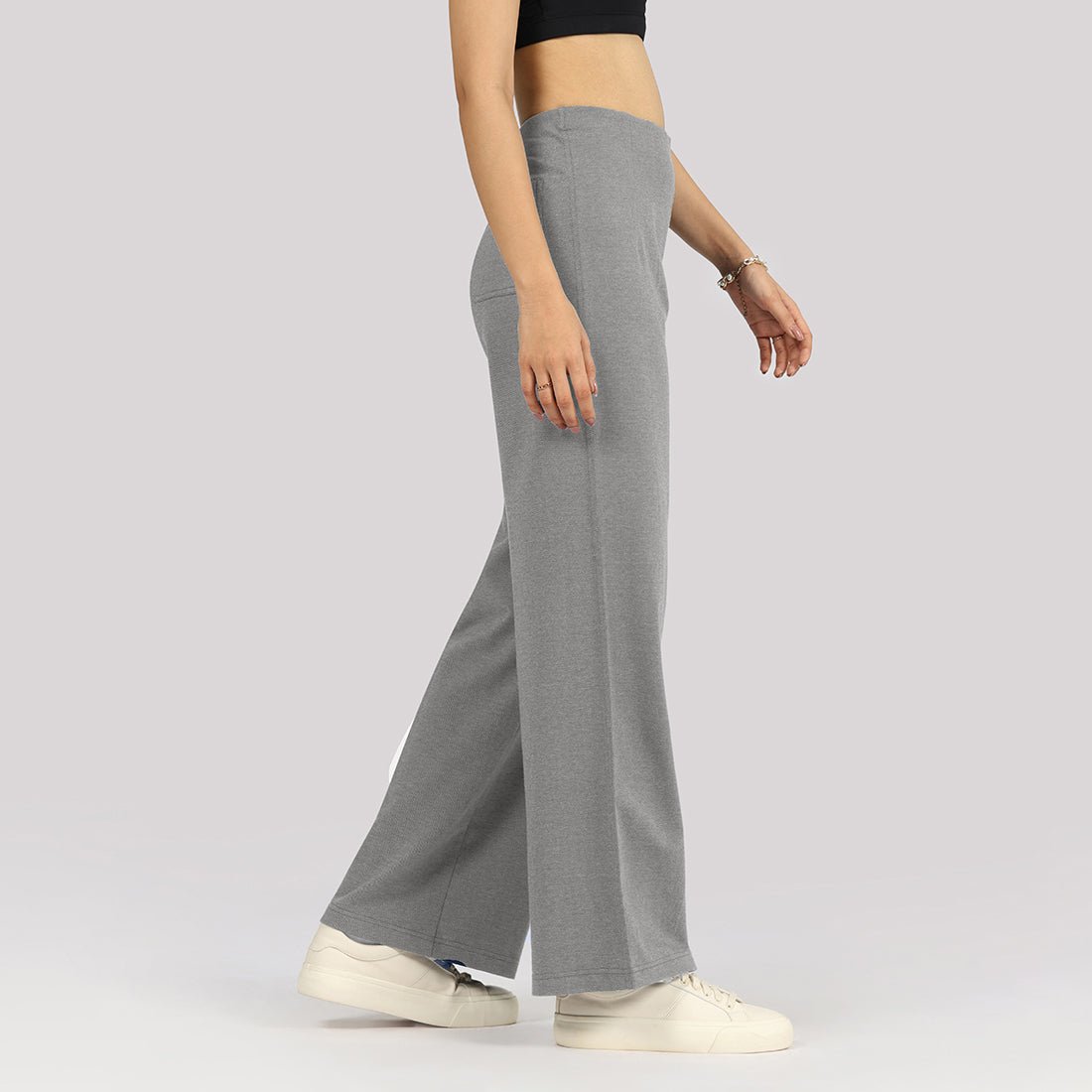 Work-To-Wine Twill Wide Dart Pants - BlissClub