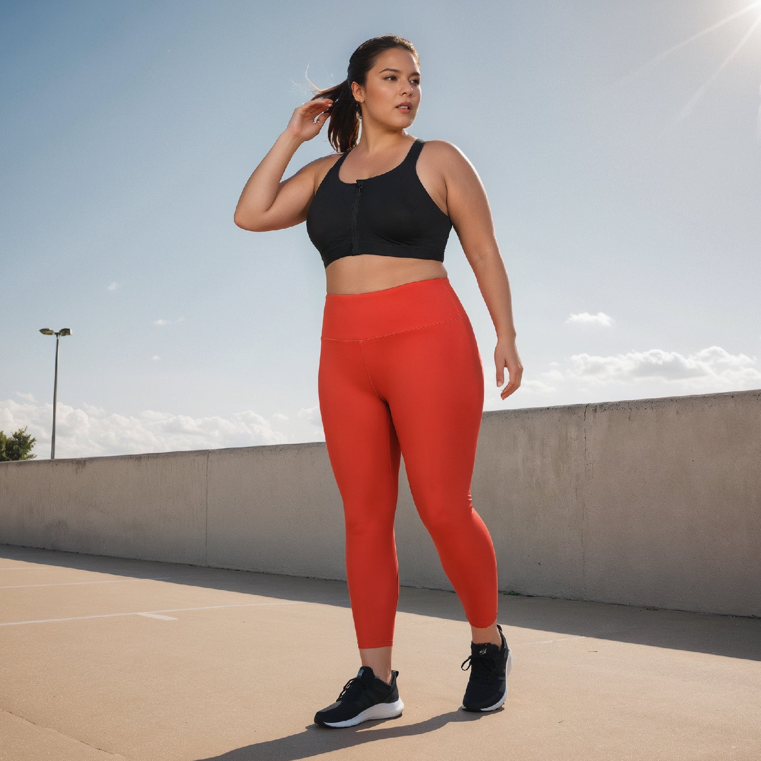 Zip-Up Sports Bra - BlissClub