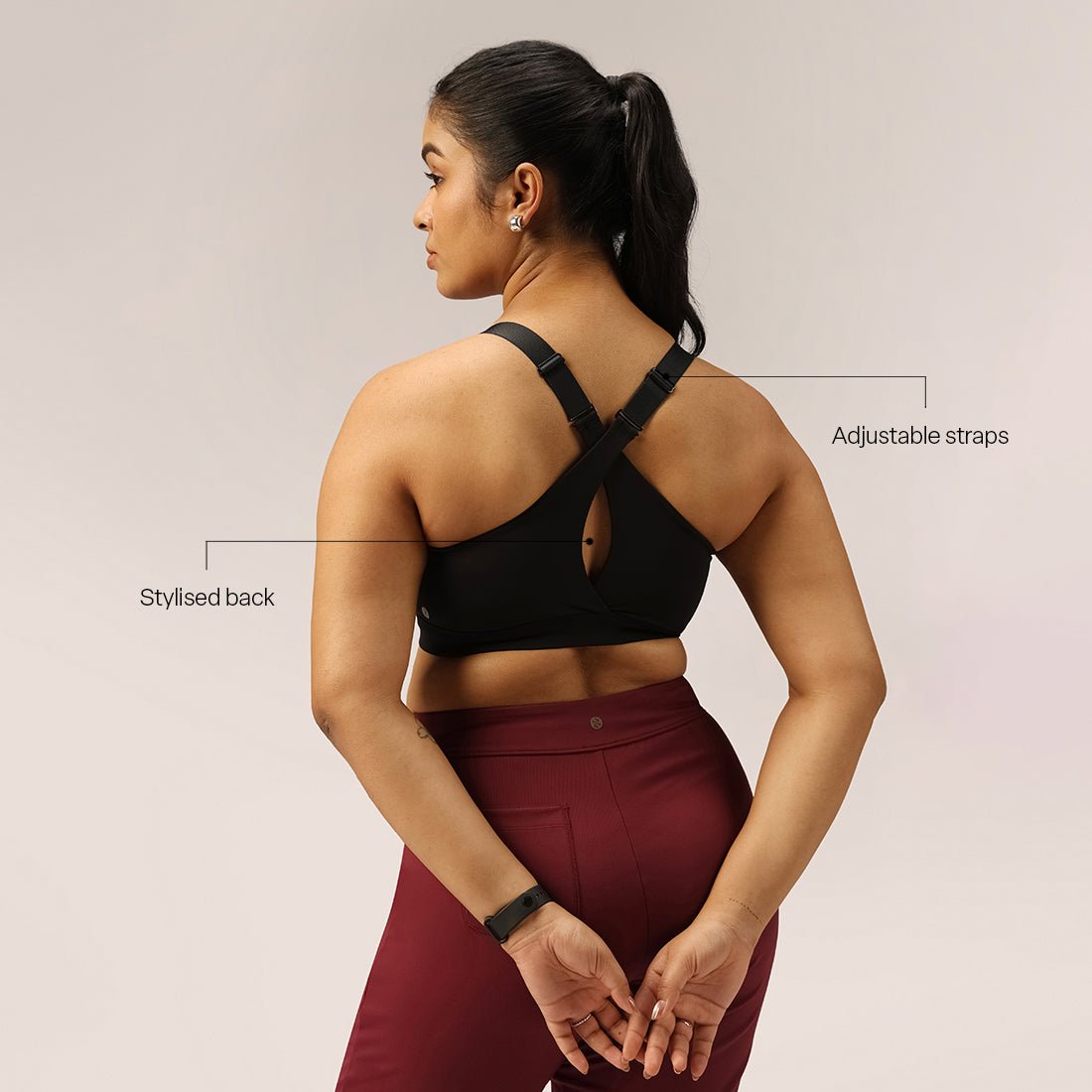 Zip-Up Sports Bra - BlissClub