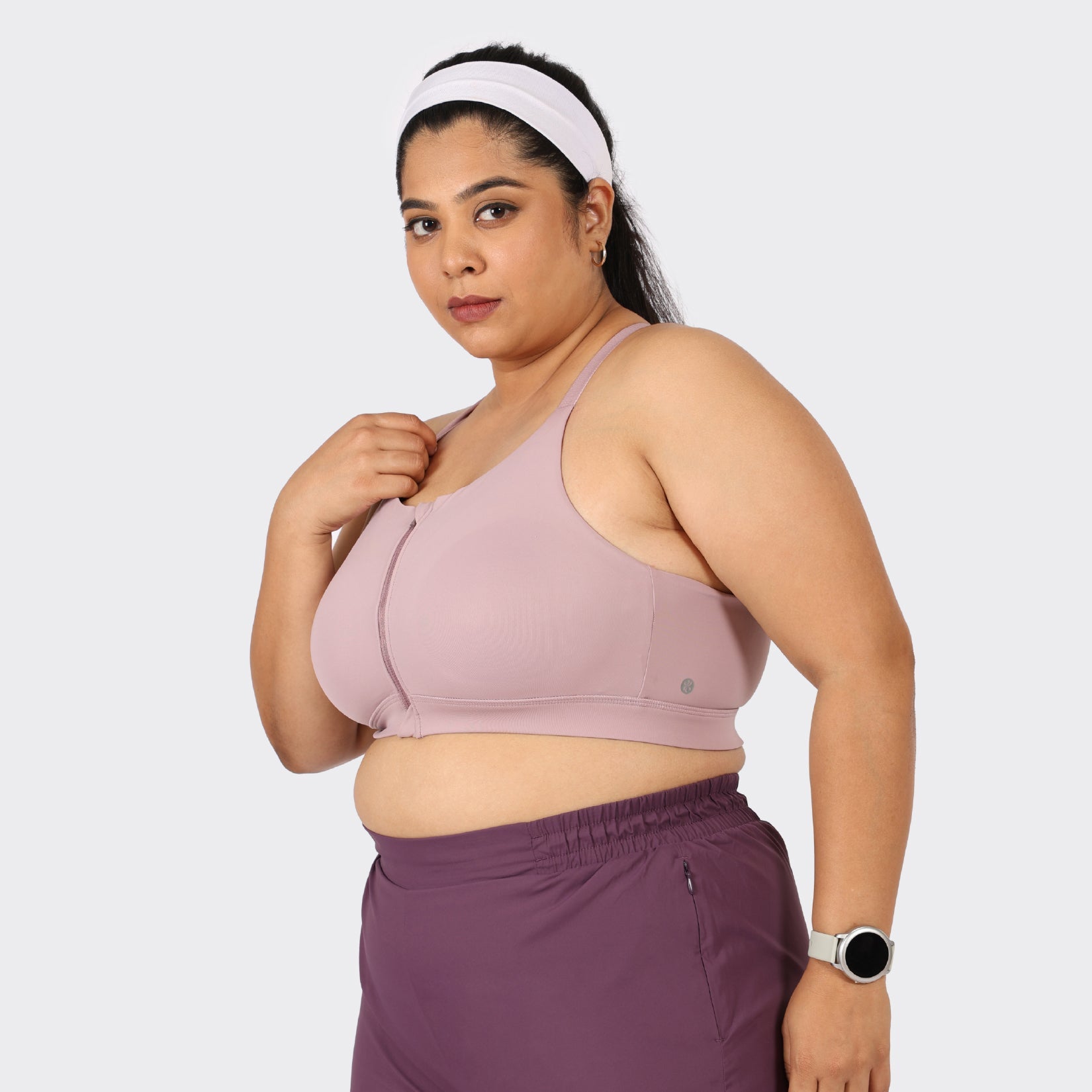 Zip-Up Sports Bra - BlissClub