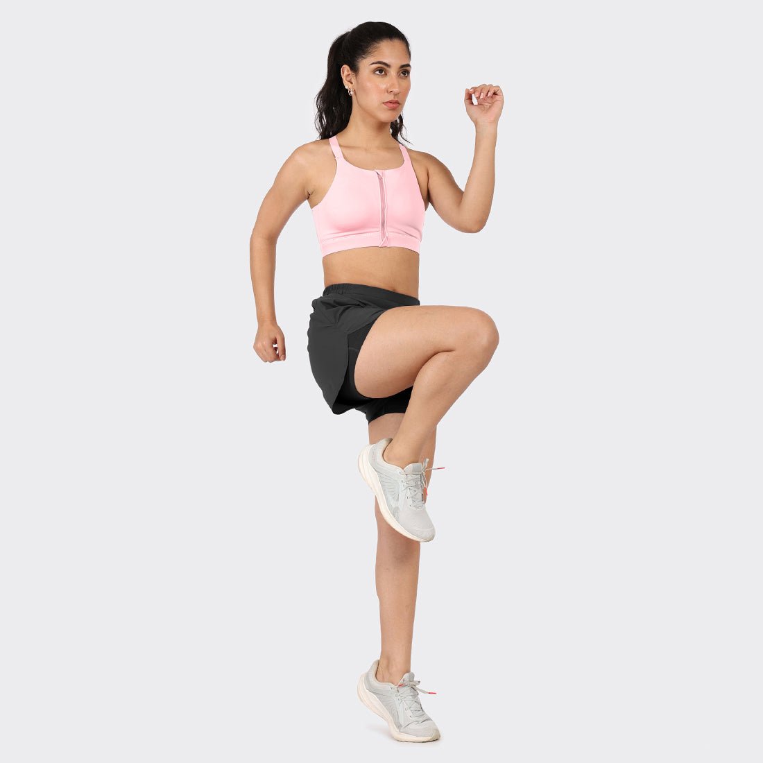 Zip-Up Sports Bra - BlissClub