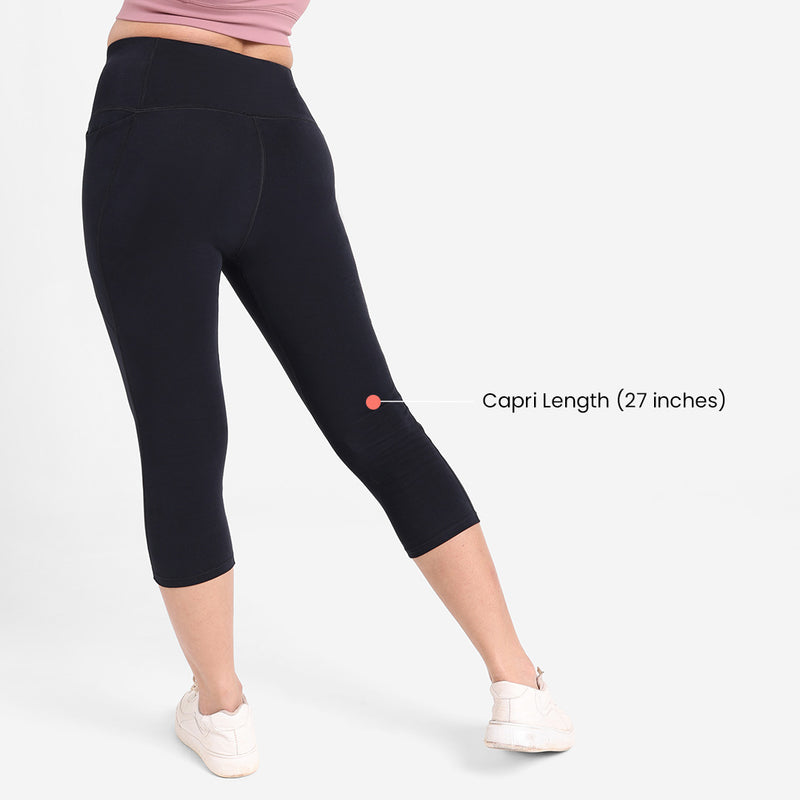Groove-In Cotton Capris