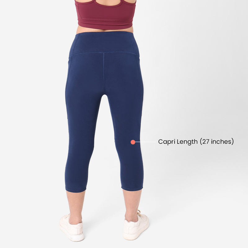 Groove-In Cotton Capris