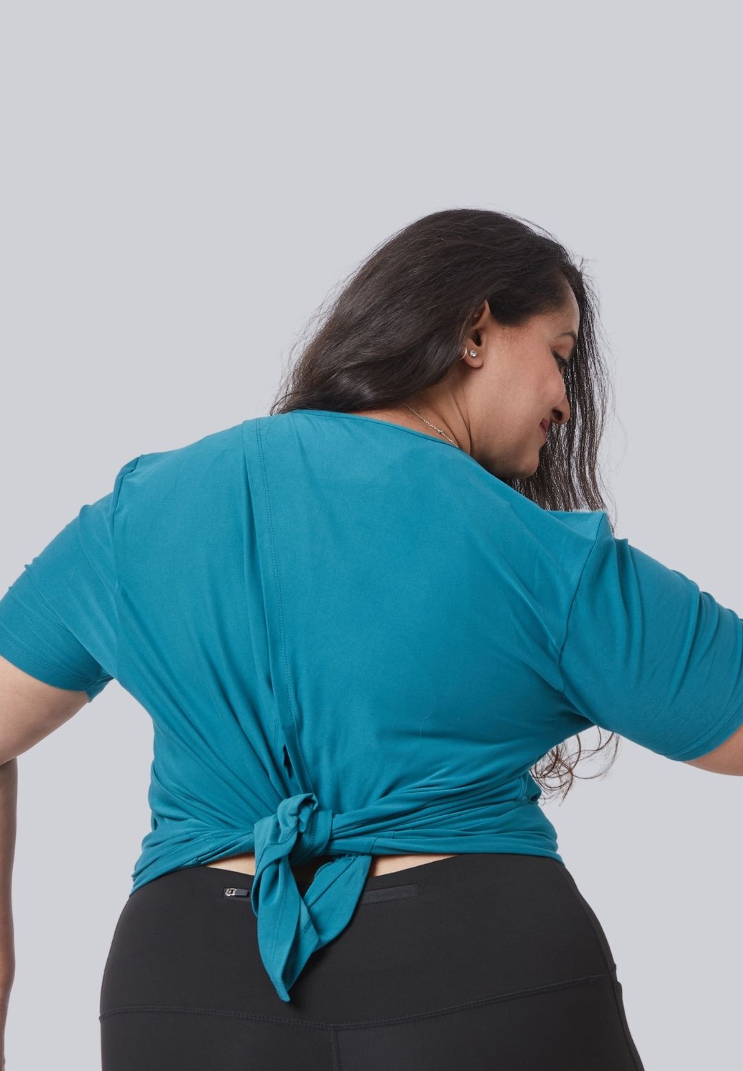 Drop Shoulder Two-Way Tops for Women