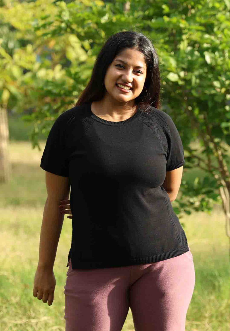 At-Ease Cotton Knit Top 2.0