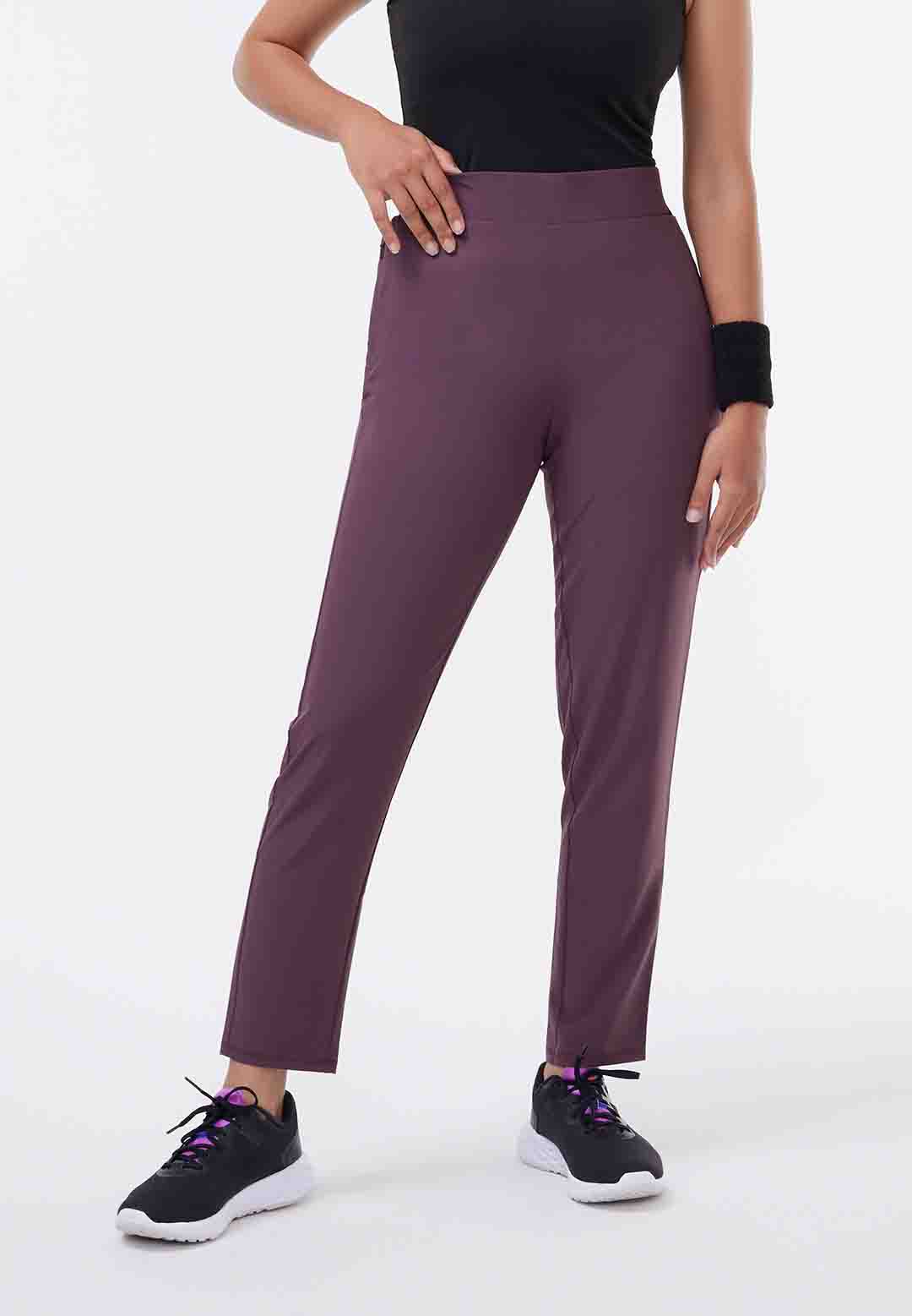 Plain Pink Women Plus Size Straight Leg Trouser, For Casual Wear at Rs  2999/piece in Bengaluru