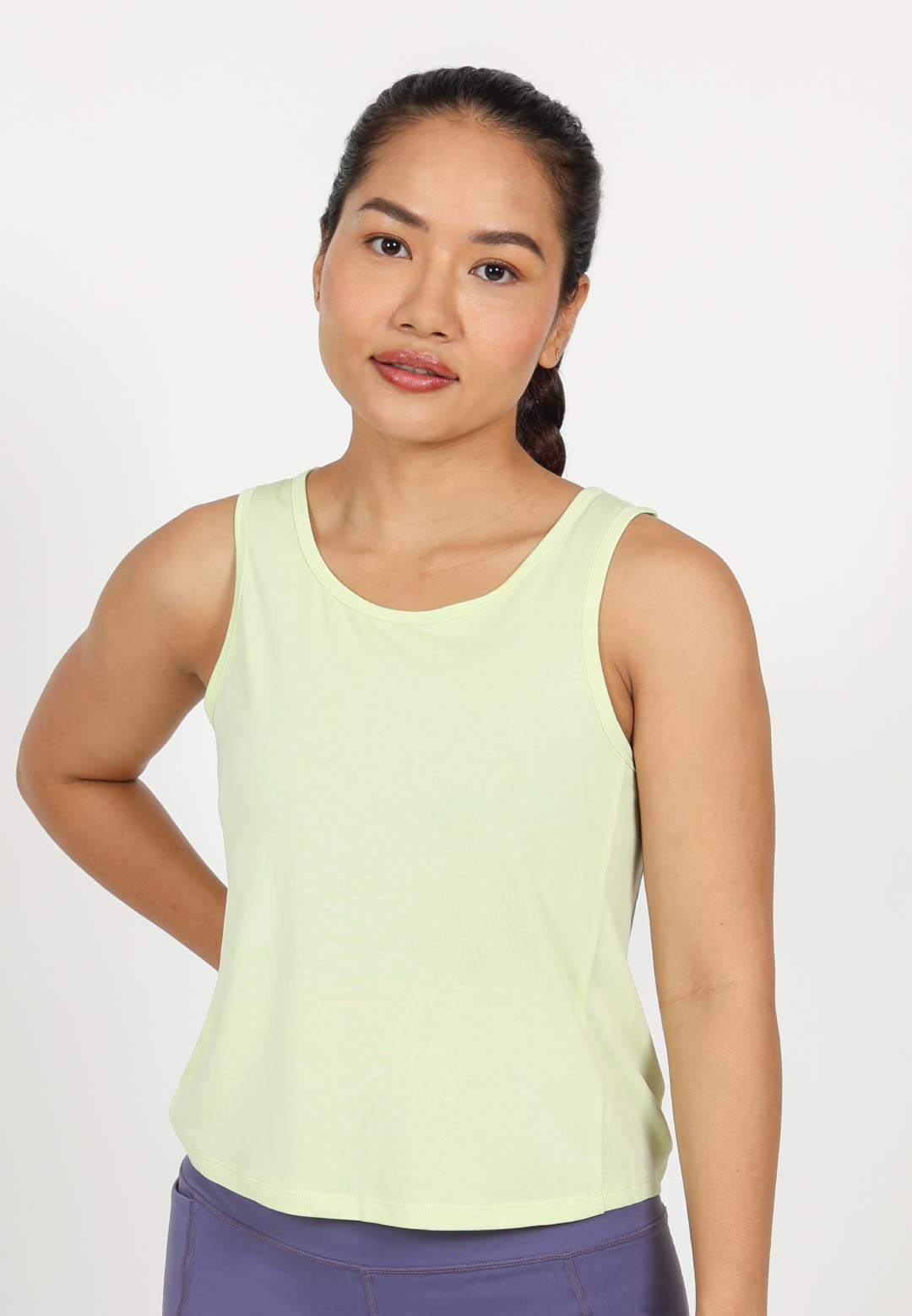 Women Plus Size French Razorback Tank Tops Sexy Deep V-Neck Hanging Neck  Built in Bras Camisole Summer Casual Sleeveless Vest (Color :  White+Turmeric
