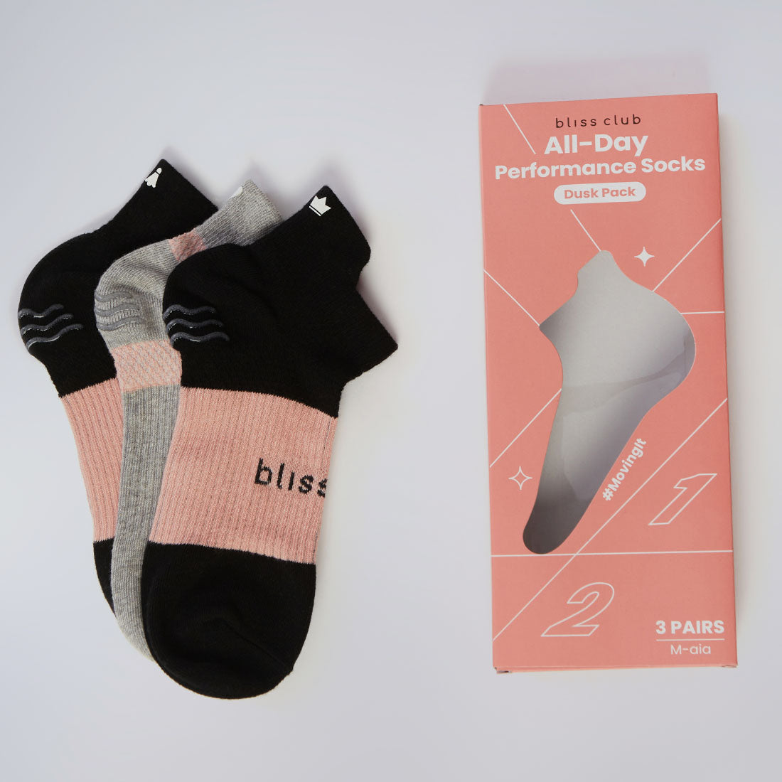 Ankle Length Cotton Gym Socks for Women