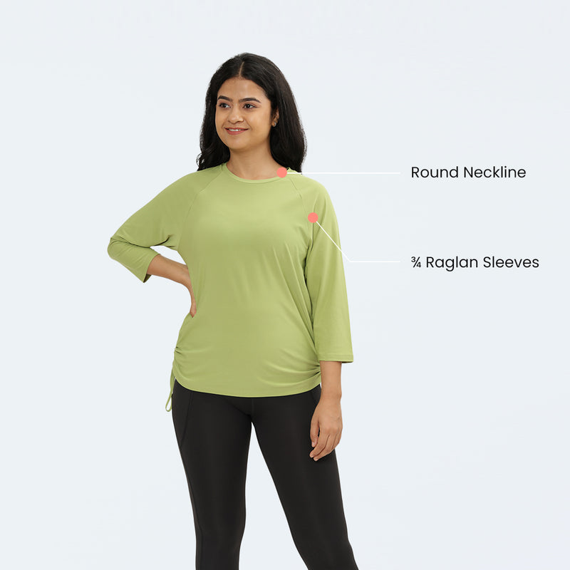 The Breezy Ruched Top