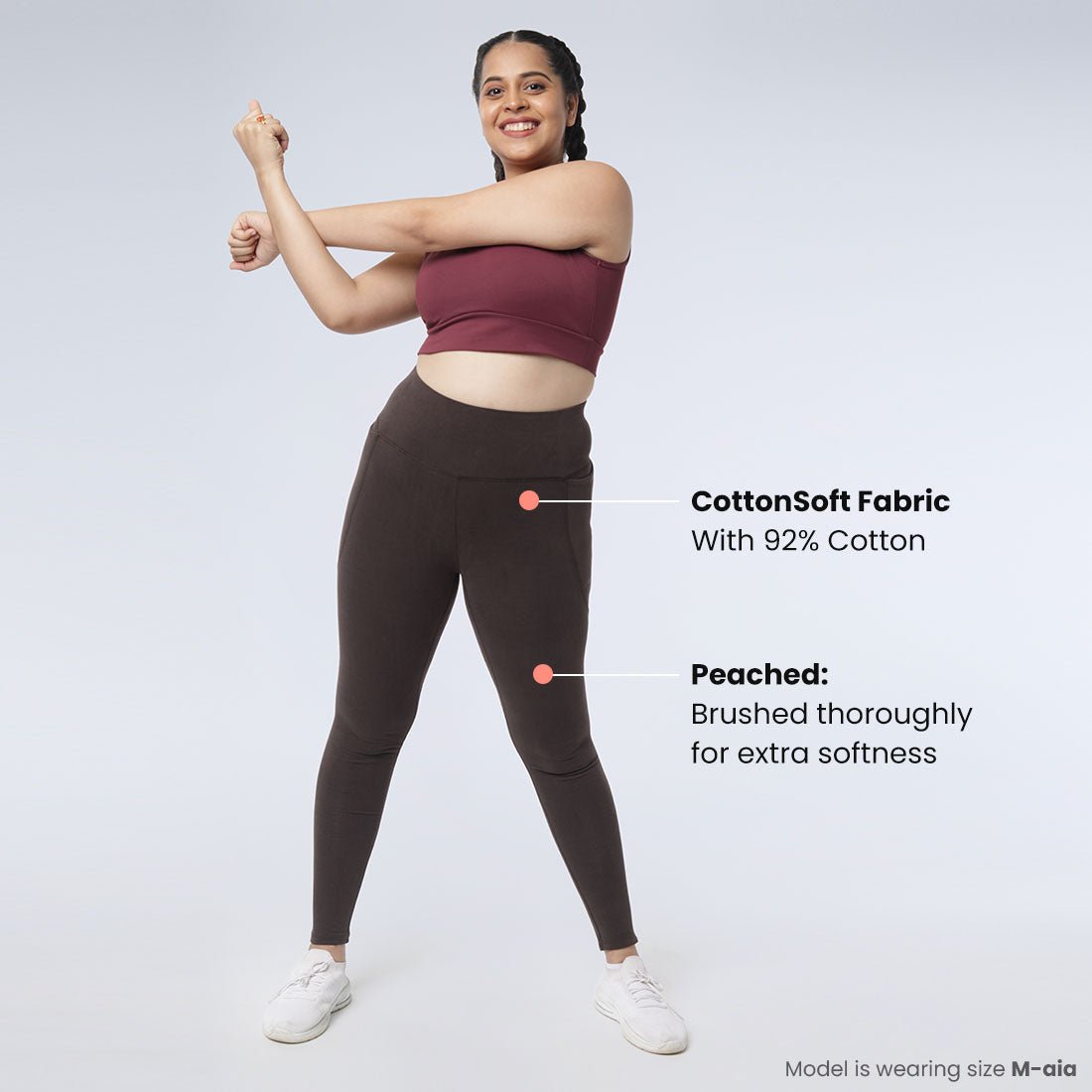 Groove-In Cotton Leggings - BlissClub