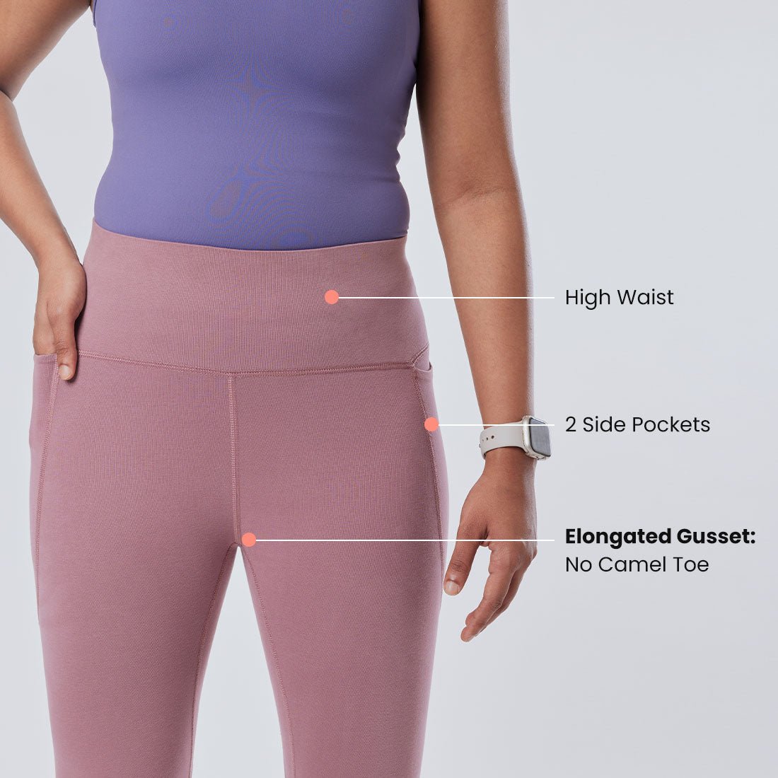 Groove-In Cotton Leggings - BlissClub