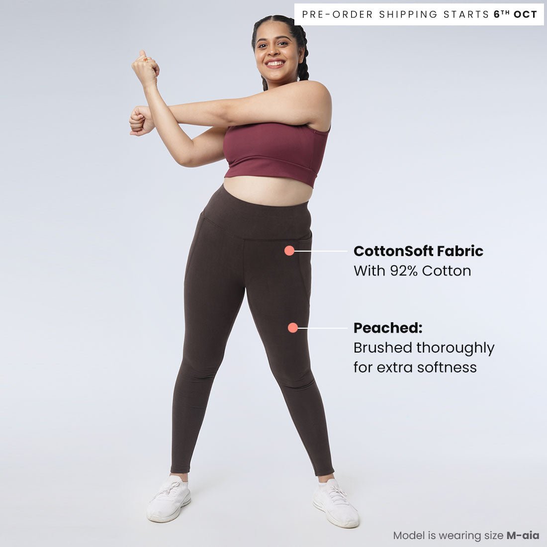Groove-In Cotton Leggings - BlissClub