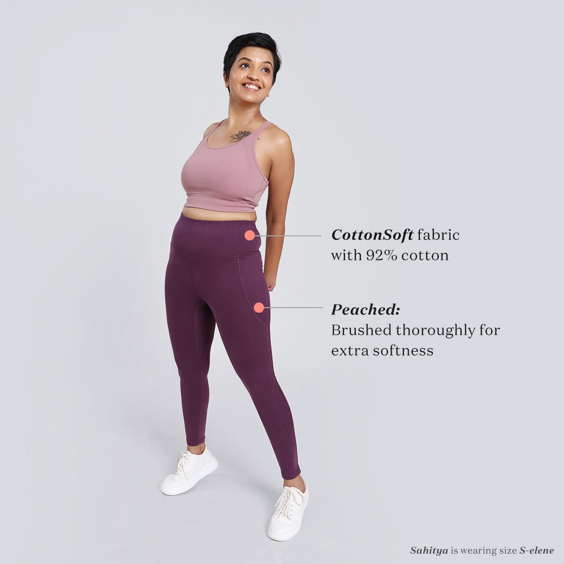 Groove-In Cotton Leggings - BlissClub
