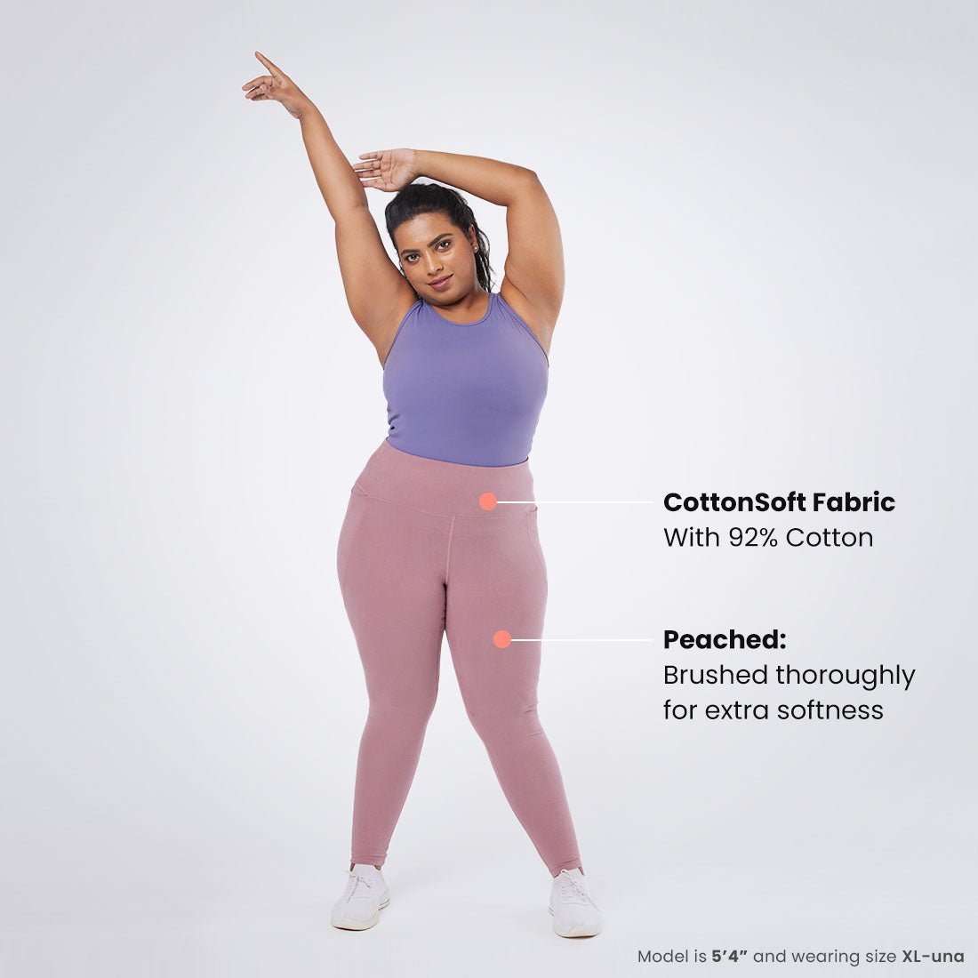 Groove-In Cotton Leggings - BlissClub