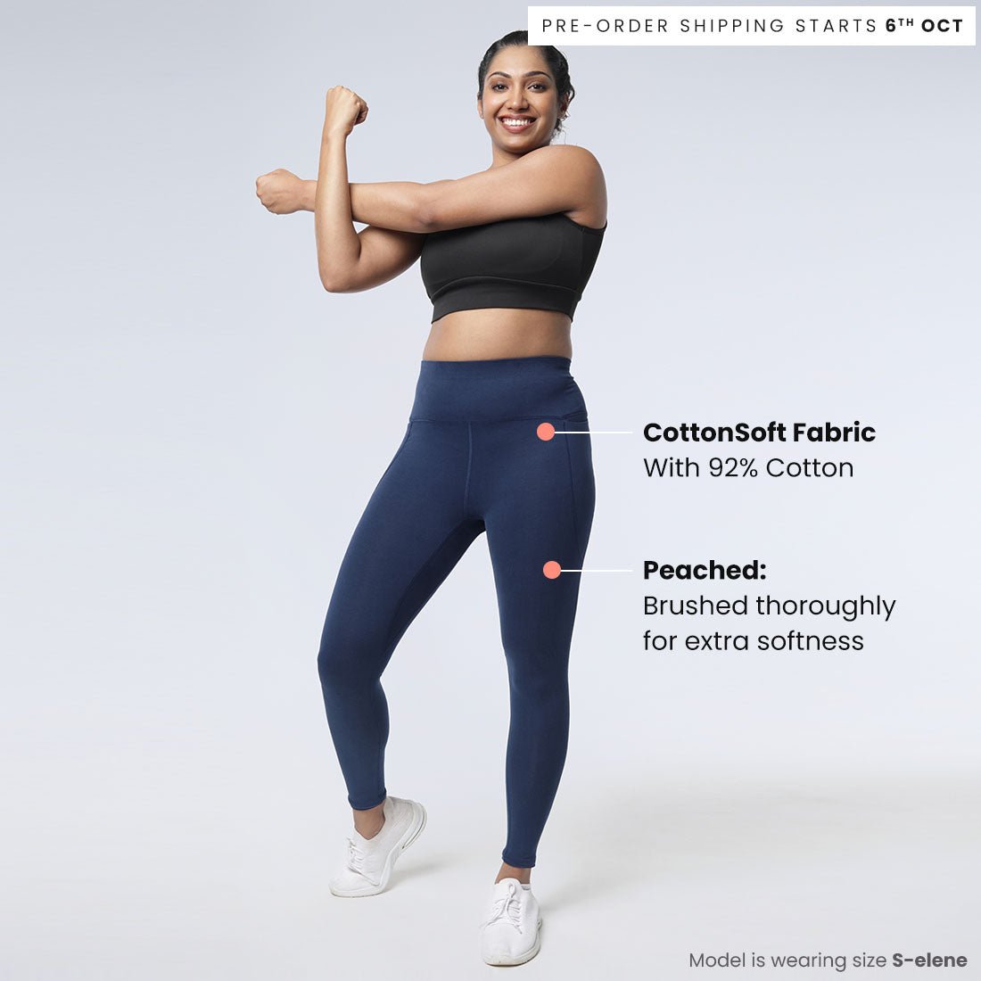 Groove-In Cotton Leggings - BlissClub