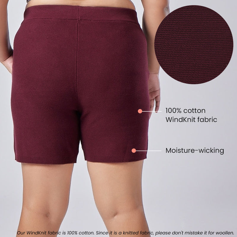 Cotton Shorts with Pockets for Women & Girls