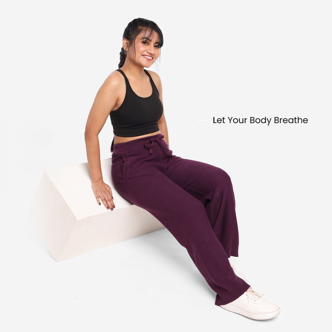 Move All Day Cotton Wide Pants - BlissClub