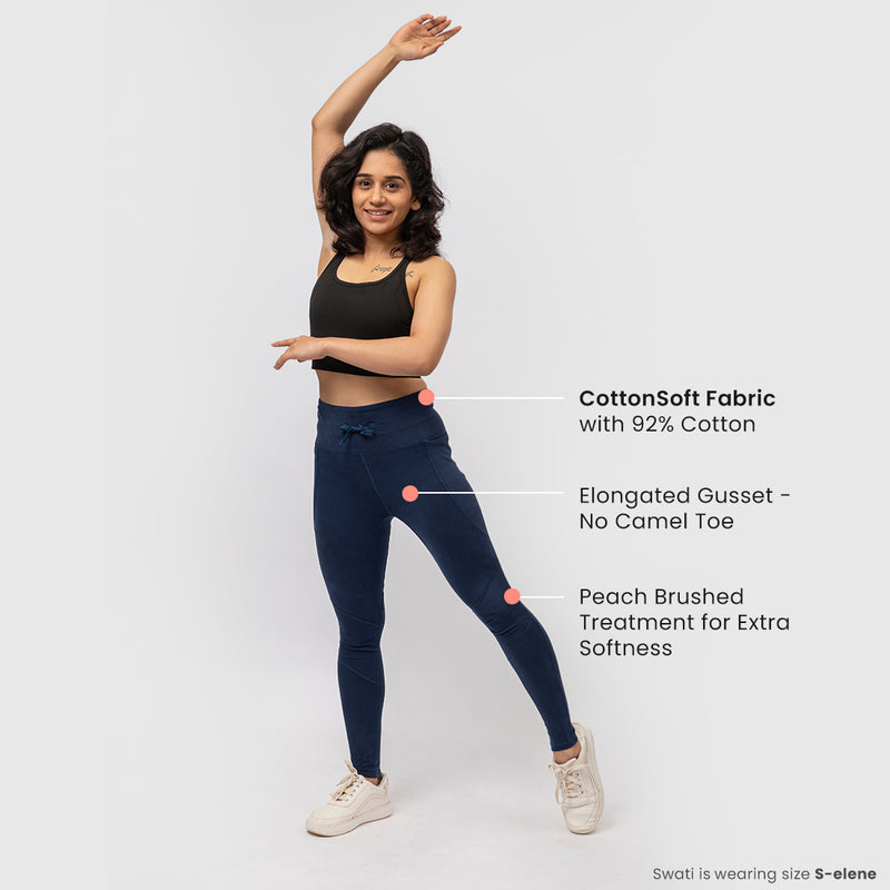 Move-Free Cotton Leggings