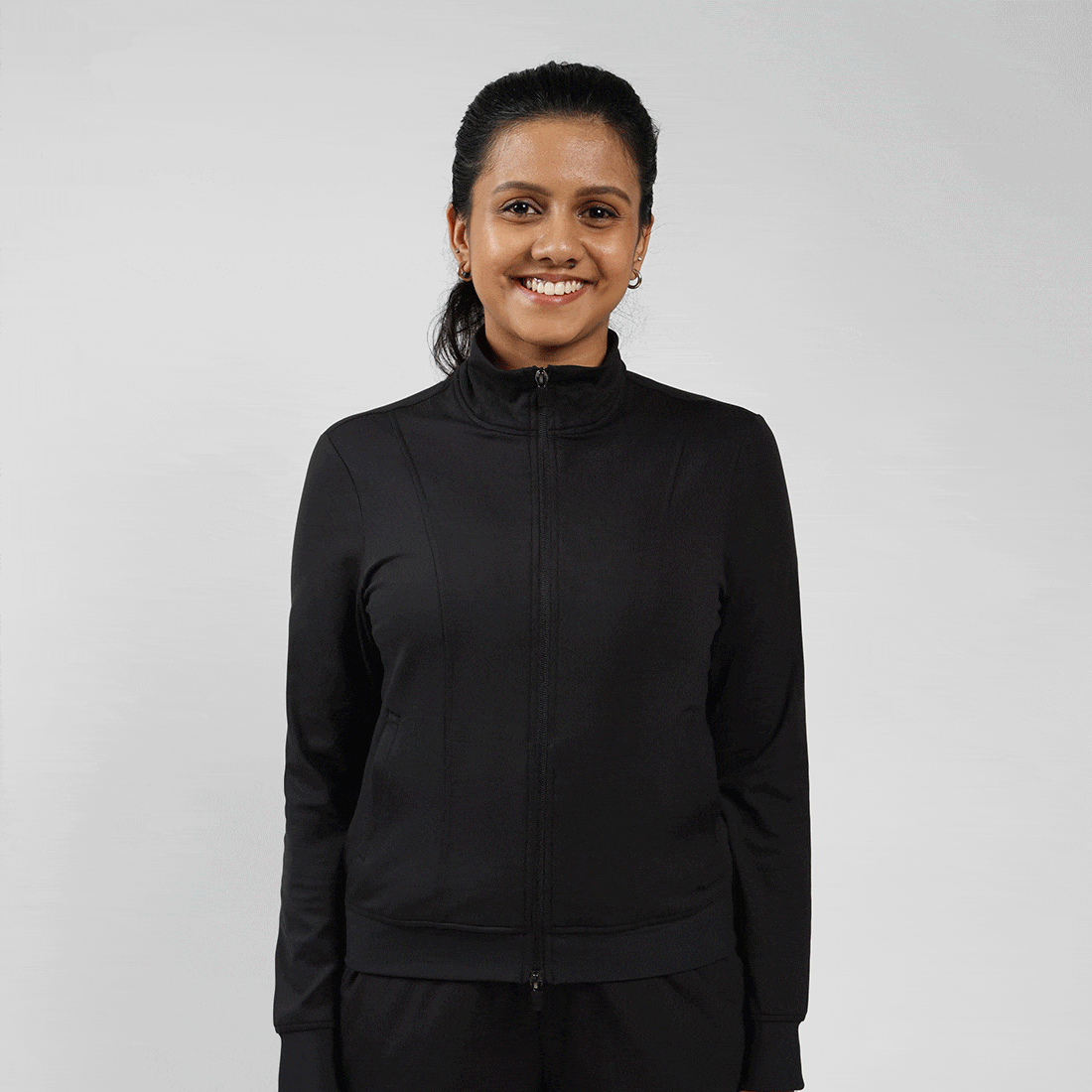 Full Sleeves Track Jacket with 3 Pockets