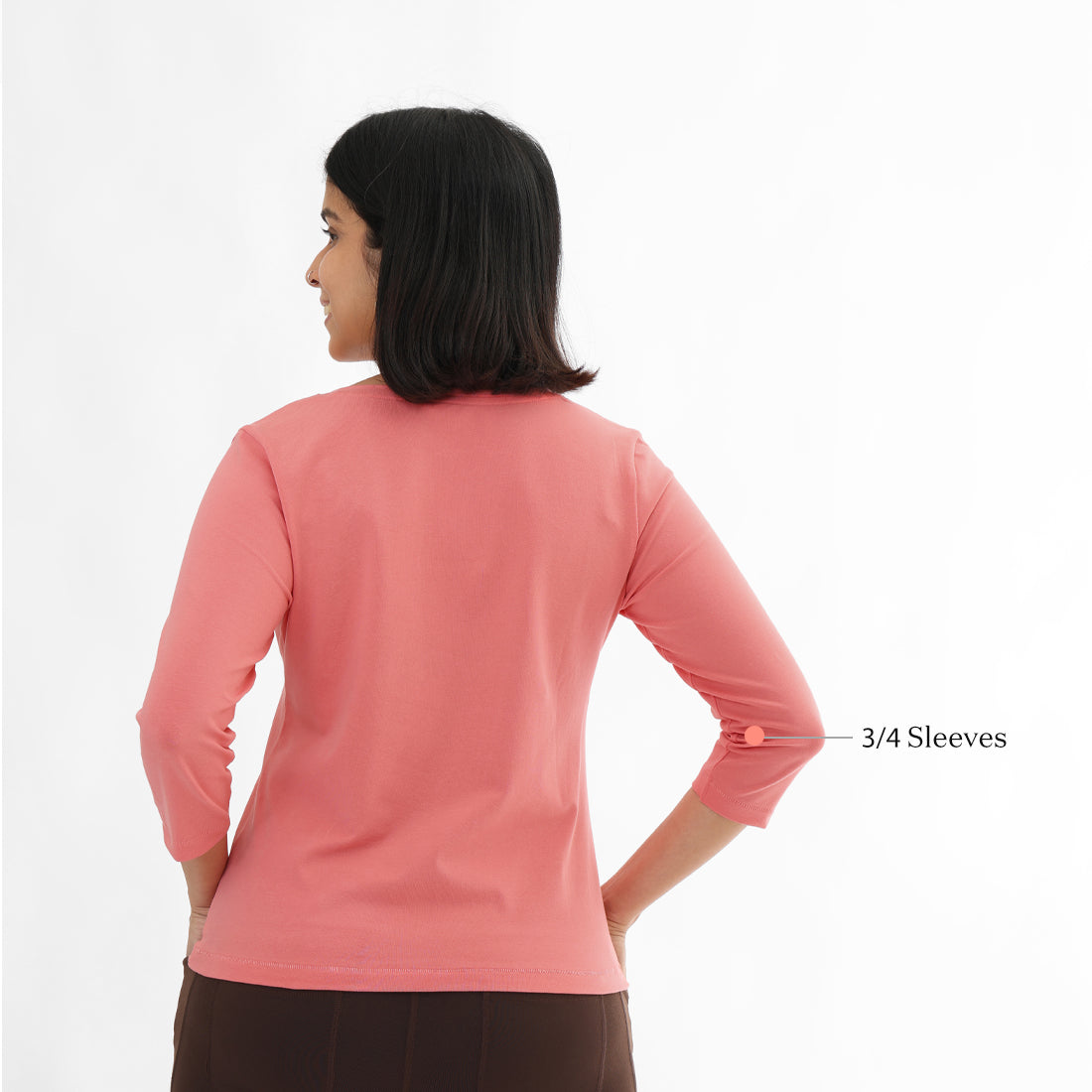 V-Neck Full Sleeve Cotton T-Shirt – BlissClub