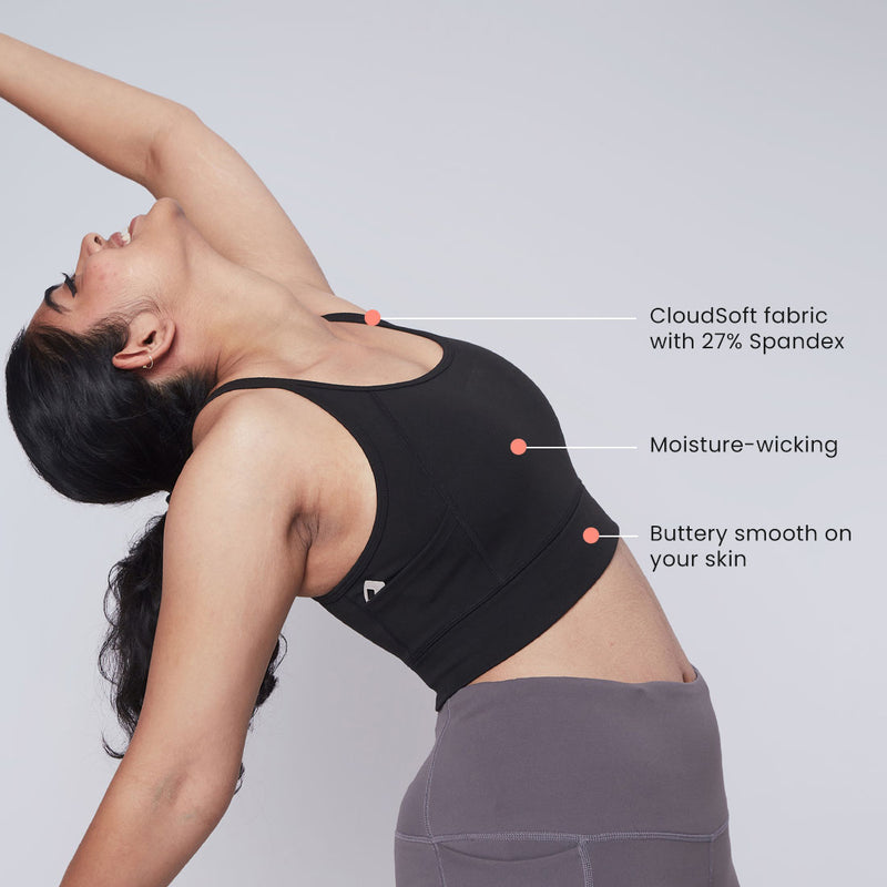 Criss-Cross Sports Bras for Women & Girls