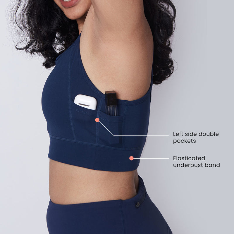 Criss-Cross Sports Bras for Women & Girls